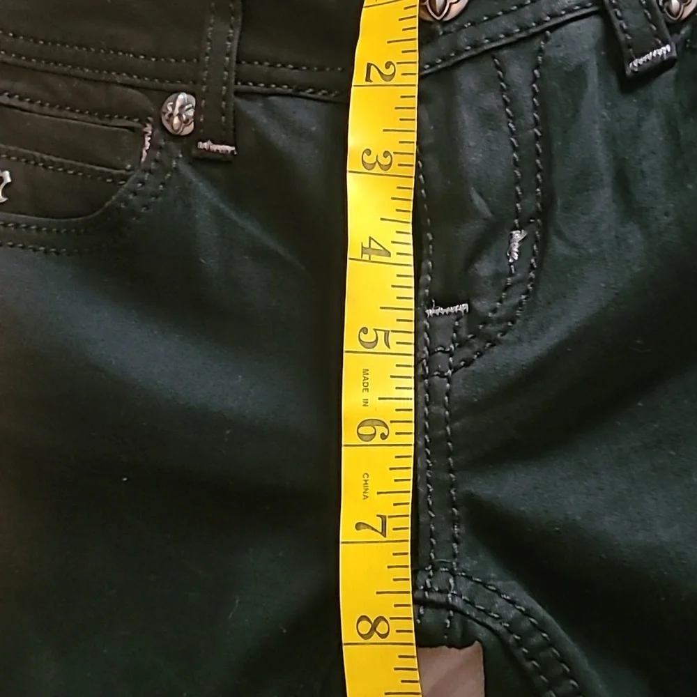 Miss Me Black Skinny Jeans - Picture 9 of 12